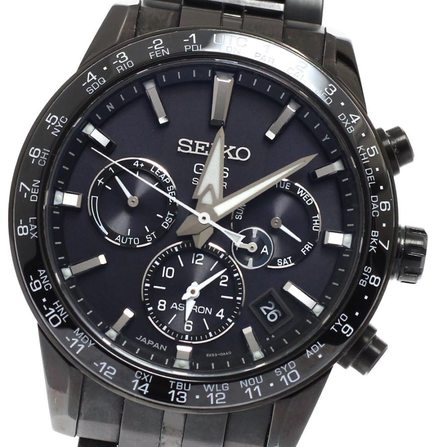 【美品】セイコー アストロンSBXC037 5X53 GPSソーラー チタン SEIKO（セイコー） SEIKO SBXC037/5X53-0AB0 アストロン GPS ソーラー