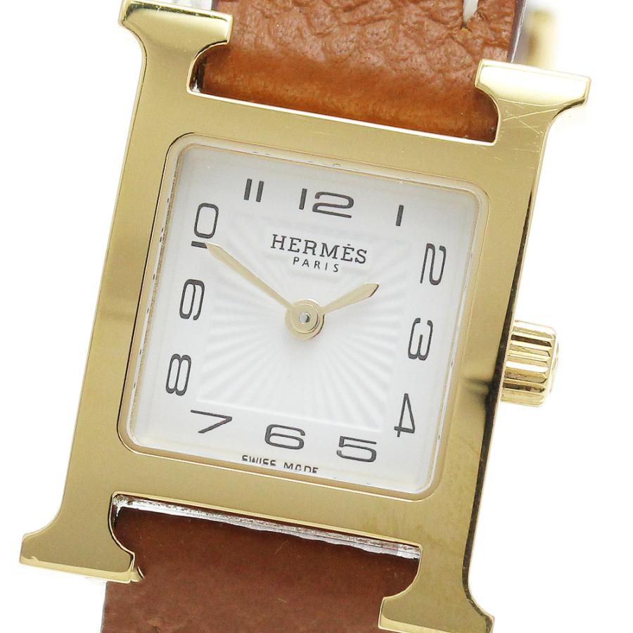 HERMES（エルメス） HERMES HH1.101 Hウォッチ ミニ クォーツ