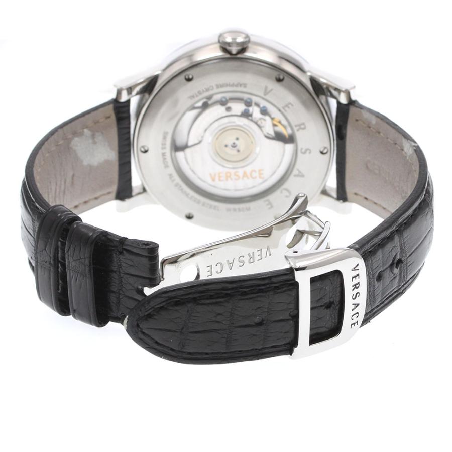 ヴェルサーチ VERSACE 18A99D009S09 アクロン デイト パワーリザーブ 自動巻き メンズ 保証書付き_932849【ev10】の画像