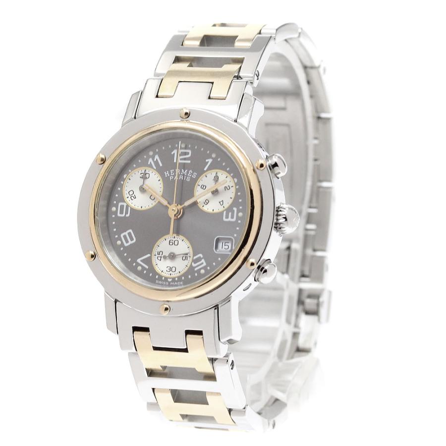 エルメス HERMES CL1.320 クリッパークロノ デイト クォーツ レディース _933565 HERMES（エルメス） HERMES CL1.320 クリッパークロノ デイト クォーツ