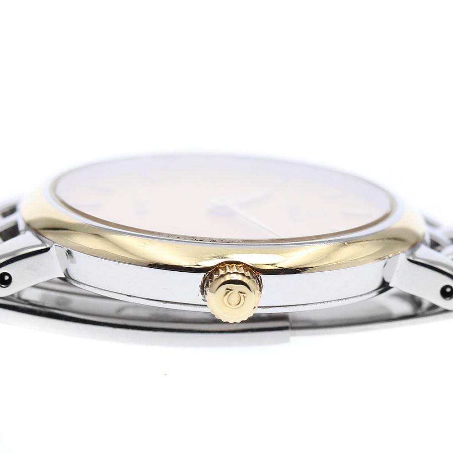 オメガ クオーツ デビル シルバー文字盤 レディース オメガ クオーツ デビル シルバー文字盤 レディース OMEGA オメガ