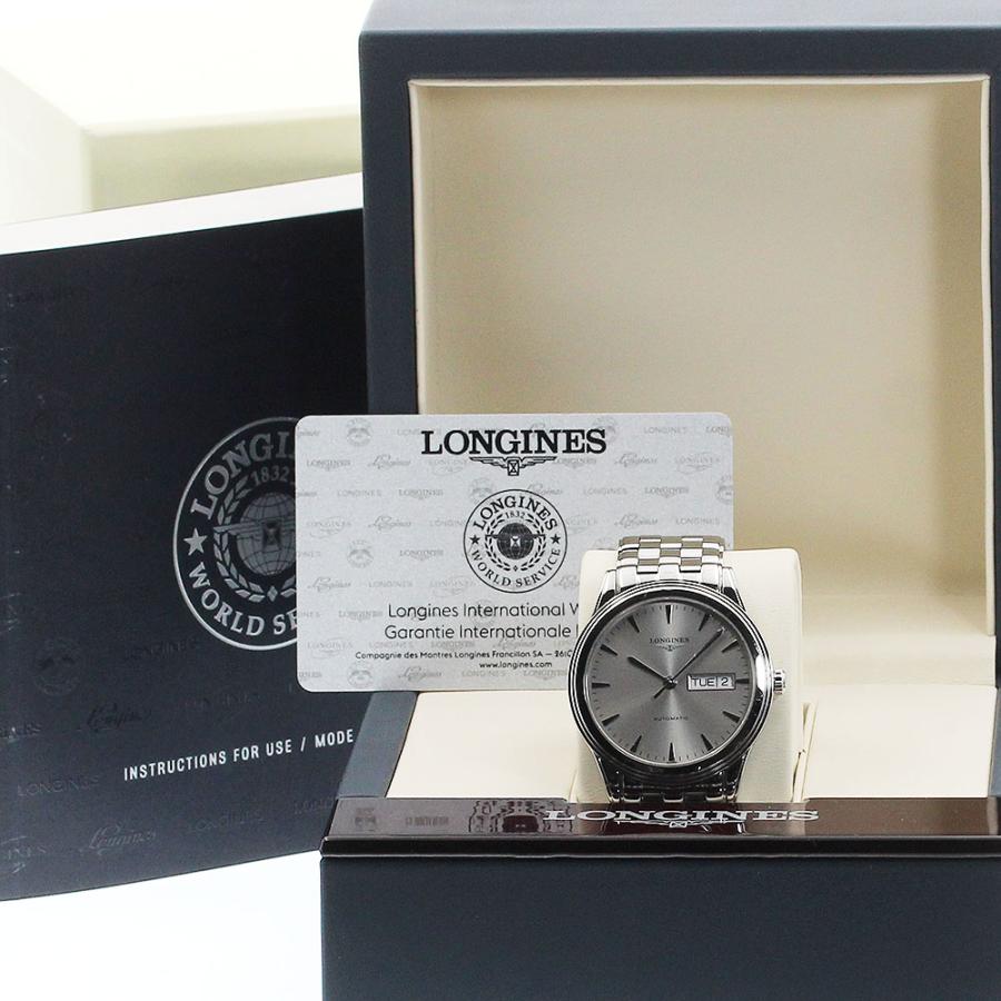 ロンジン LONGINES L4.899.4 フラッグシップ デイデイト 自動巻き メンズ 箱・保証書付き_933724 LONGINES（ロンジン） LONGINES L4.899.4 フラッグシップ デイデイト