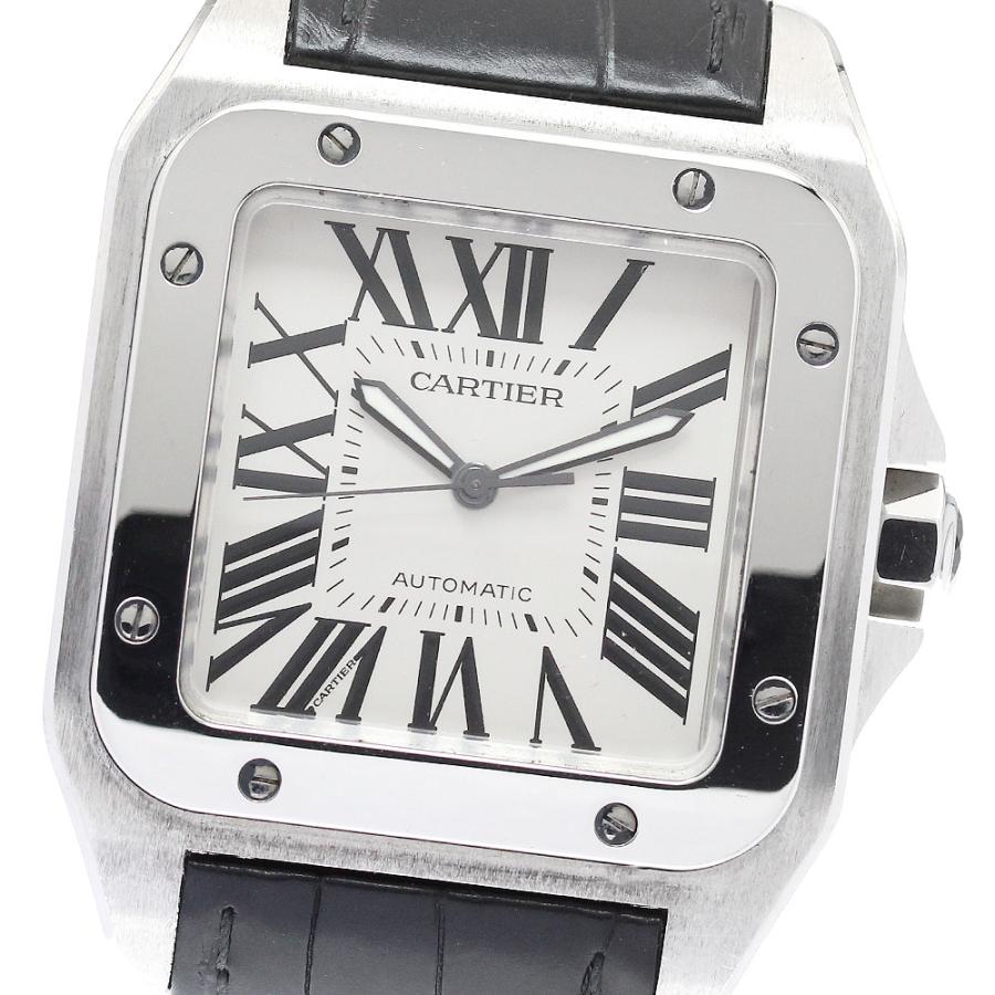 Cartier（カルティエ） CARTIER W20073X8 サントス100 LM 自動巻き