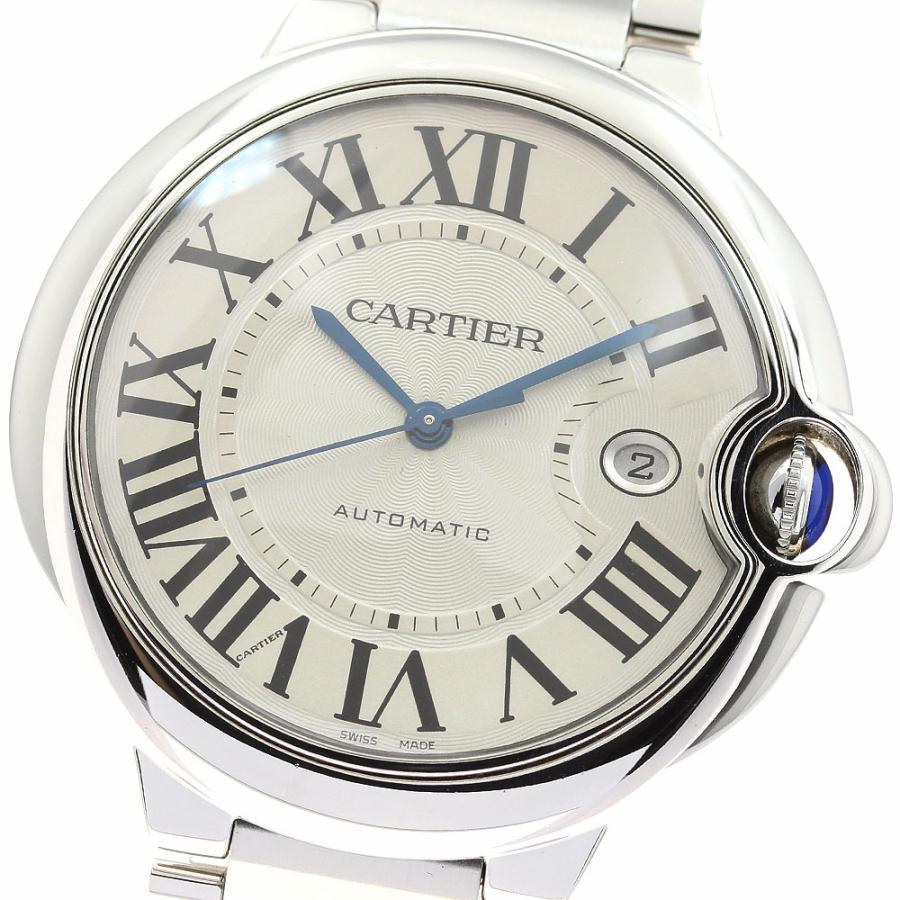 カルティエ CARTIER W69012Z4 バロンブルーLM デイト 自動巻き メンズ 良品 保証書付き_933798 Cartier（カルティエ） CARTIER W69012Z4 バロンブルーLM デイト 自動