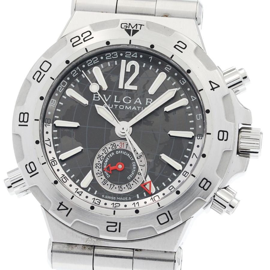 ブルガリ BVLGARI DP42SGMT ディアゴノプロフェッショナル GMT デイト 自動巻き メンズ _933943 BVLGARI（ブルガリ） BVLGARI DP42SGMT ディアゴノプロフェッショナル