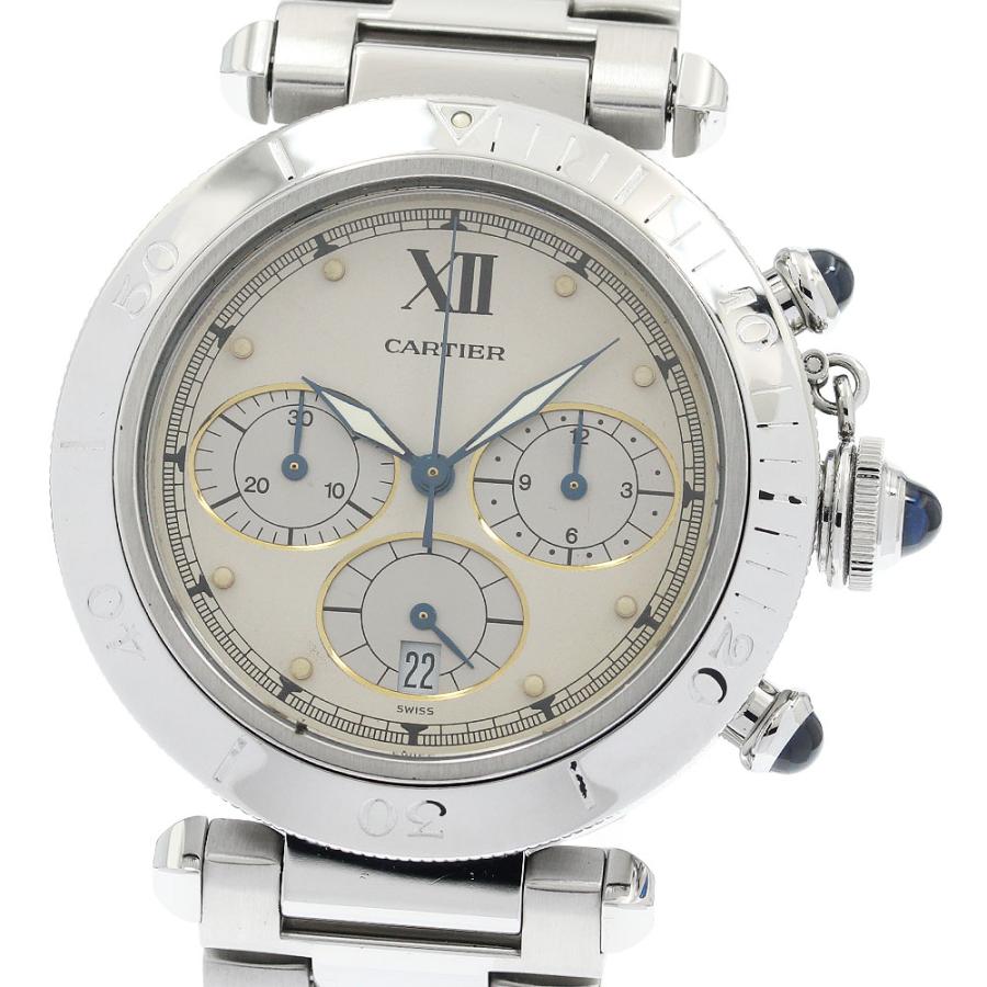 Cartier（カルティエ） CARTIER W31004H3 パシャ38mm クロノグラフ
