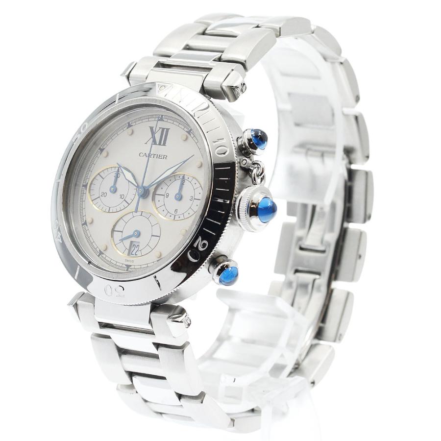 Cartier（カルティエ） CARTIER W31004H3 パシャ38mm クロノグラフ