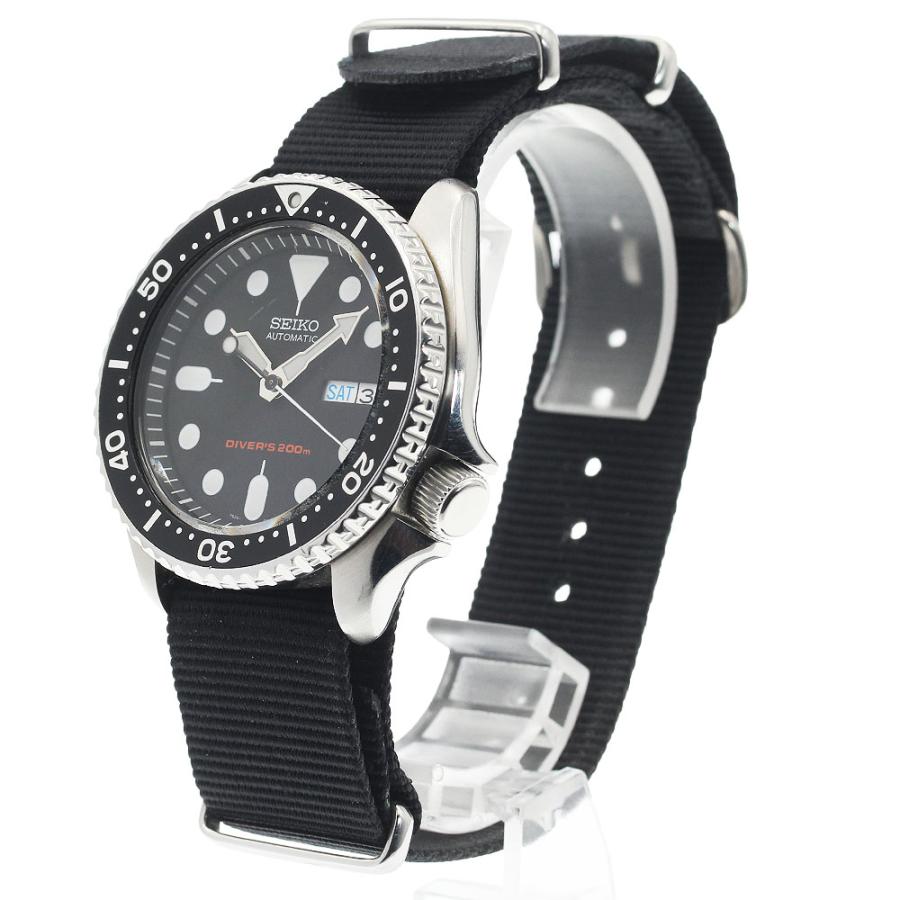 ✨SEIKO✨セイコー✨7S26-0020✨デイデイト✨ブラック文字盤✨腕時計✨ SEIKO（セイコー） SEIKO 7S26-0020 ダイバーズ ブラックボーイ 逆輸入