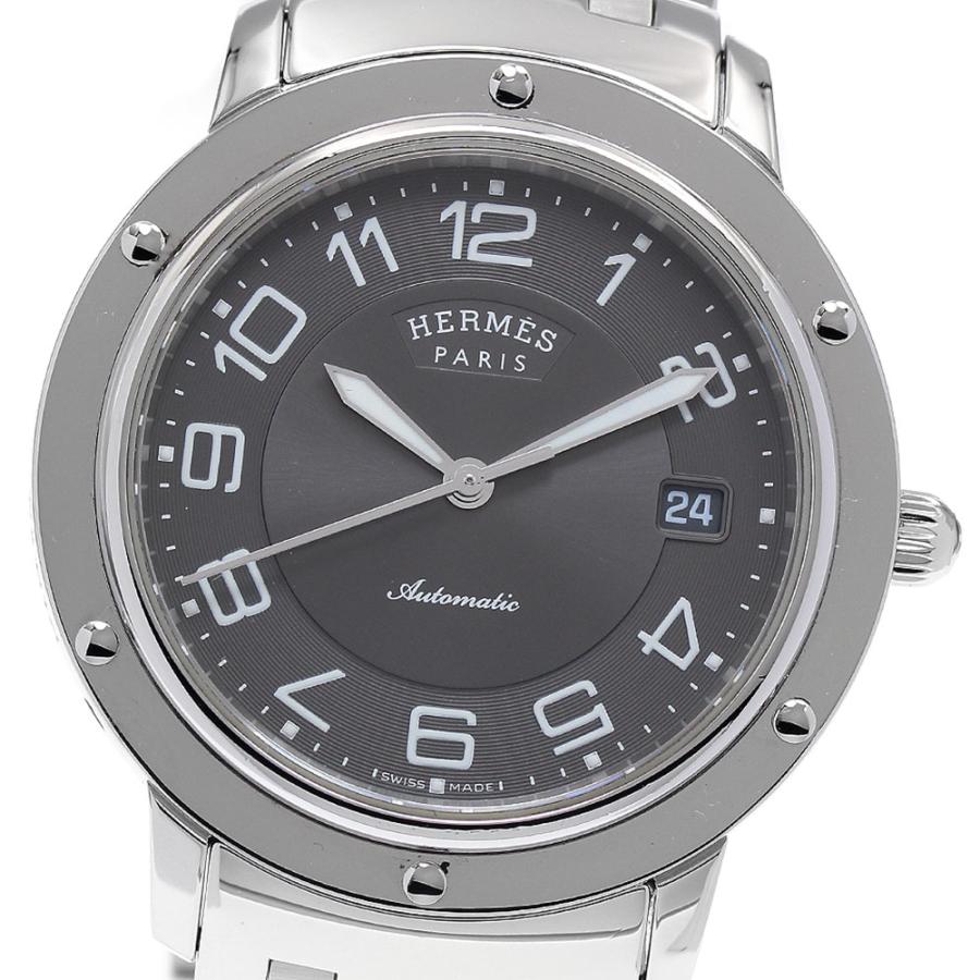 HERMES エルメス クリッパー CP2.810 自動巻き メンズ 腕時計SS HERMES（エルメス） HERMES CP2.810 クリッパー クラシック デイト