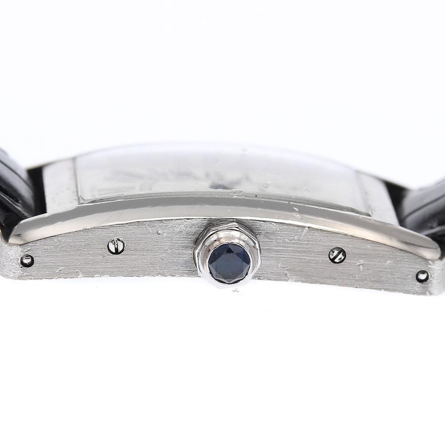 カルティエ CARTIER W2601956 タンクアメリカン SM K18WG アフターダイヤベゼル クォーツ レディース 箱付き_791191 Cartier（カルティエ） CARTIER W2601956 タンクアメリカン SM K18WG
