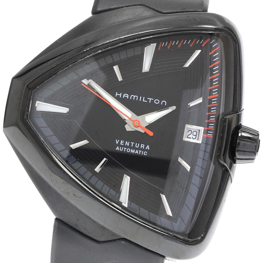 ベルト訳あり ハミルトン HAMILTON H245850 ベンチュラ エルヴィス80 デイト 自動巻き メンズ _935159 HAMILTON（ハミルトン） ベルト訳あり HAMILTON H245850 ベンチュラ
