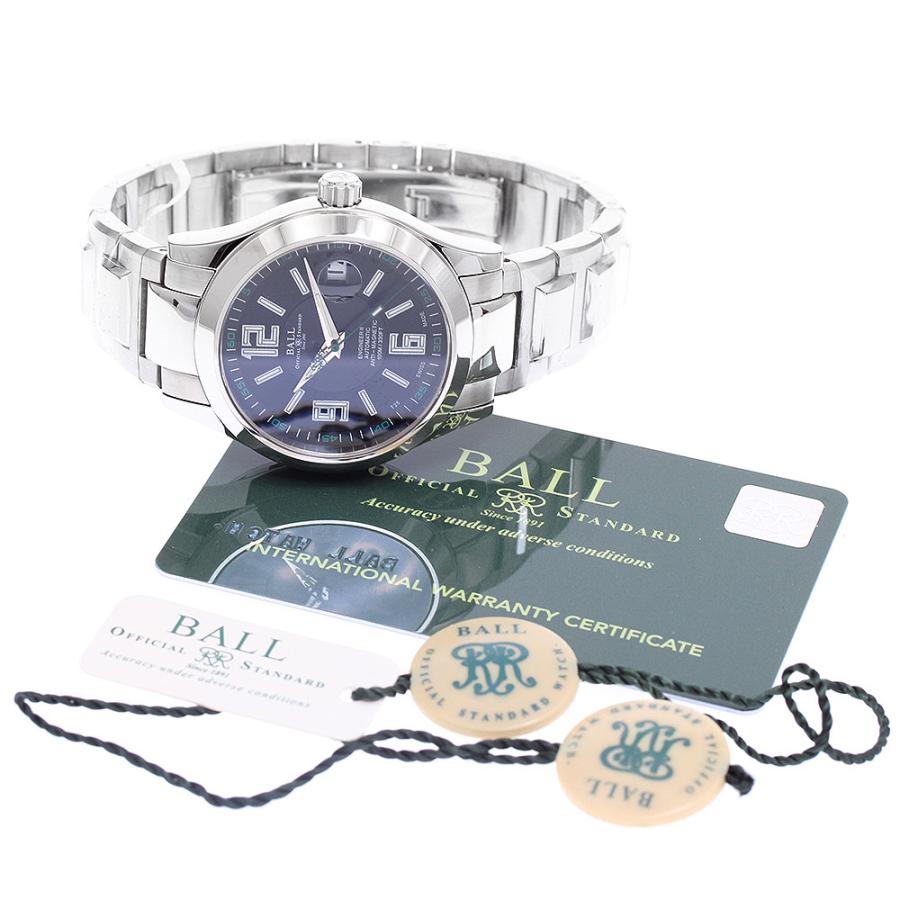 ボール BALL WATCH NM1020C-S4-BK エンジニアII アラビック デイト 自動巻き メンズ 未使用品 内箱・保証書付き_935395の画像