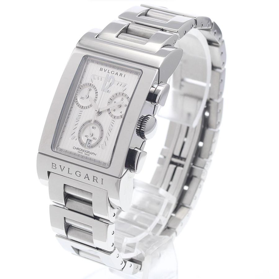 BVLGARI（ブルガリ） BVLGARI RTC49S レッタンゴロ デイト クロノ