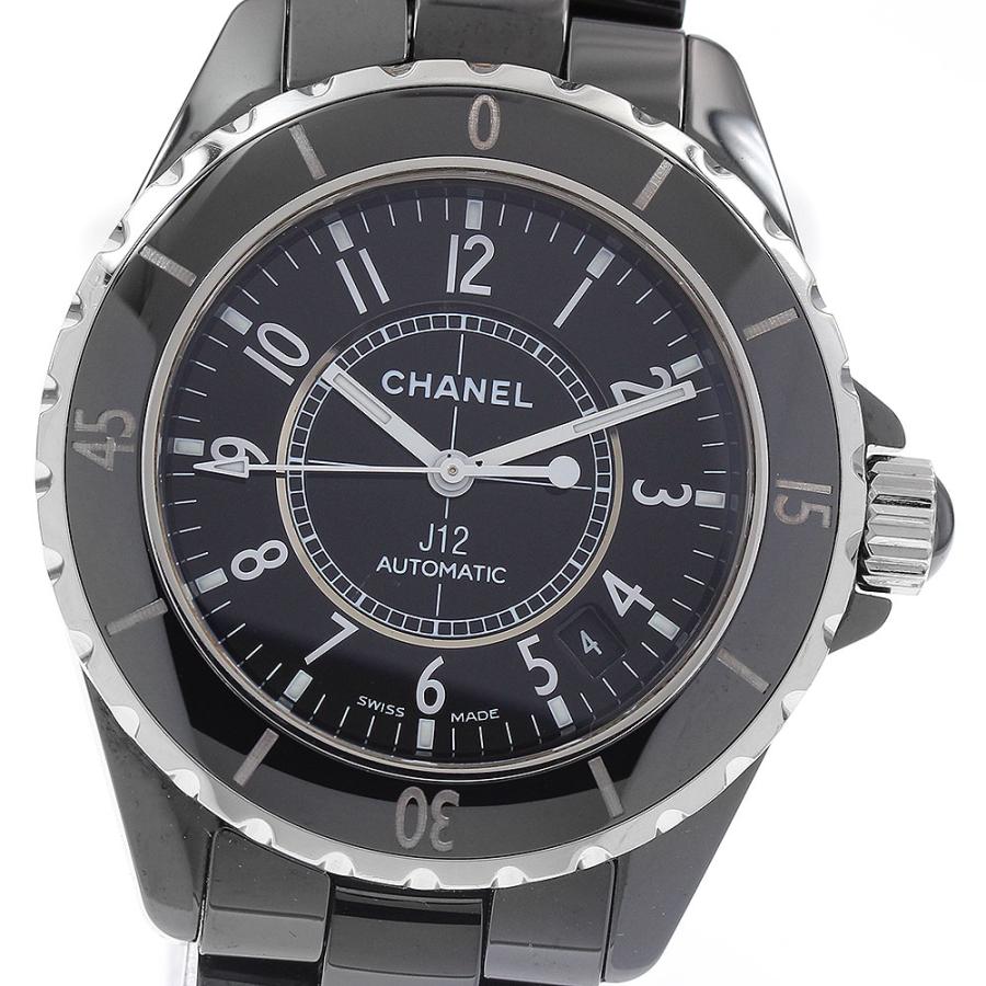 CHANEL（シャネル） CHANEL H0685 J12 黒セラミック 38MM デイト 自動