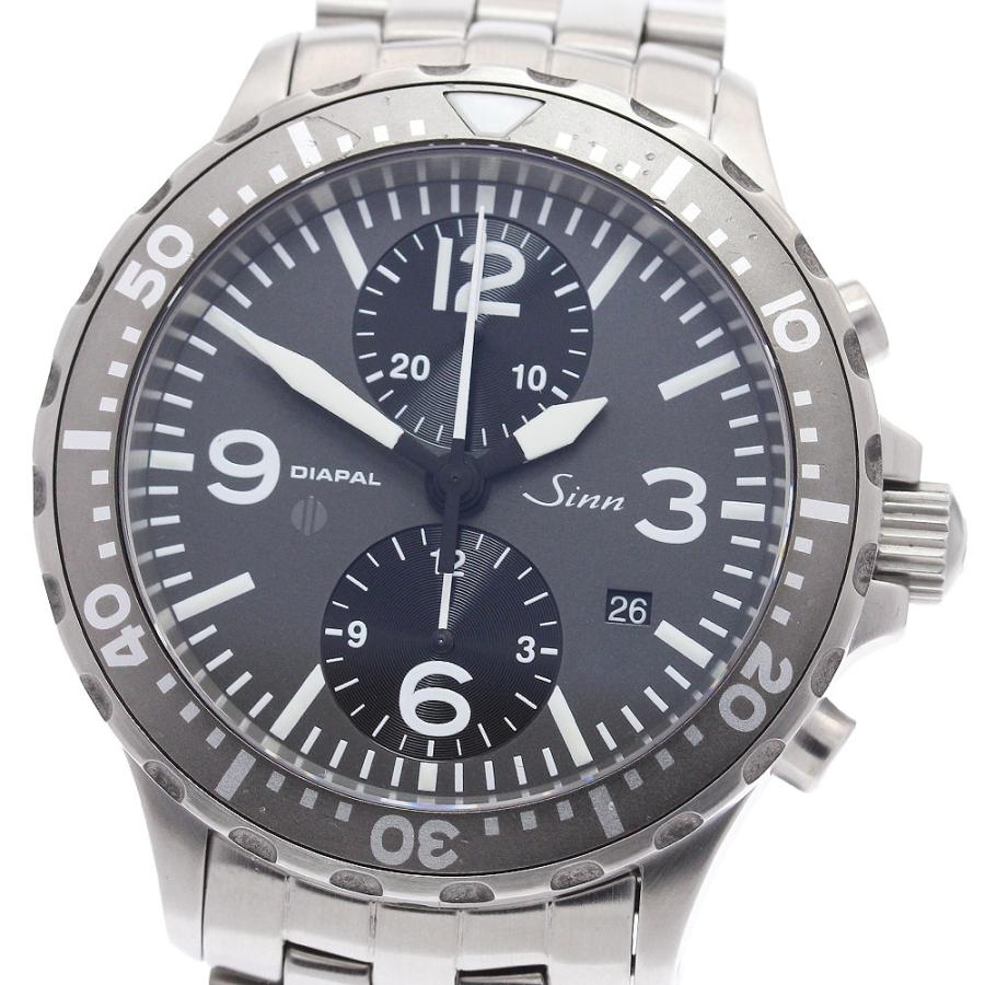 Sinn（ジン） Sinn 757.UTC.DIAPAL クロノグラフ 自動巻き メンズ 良品