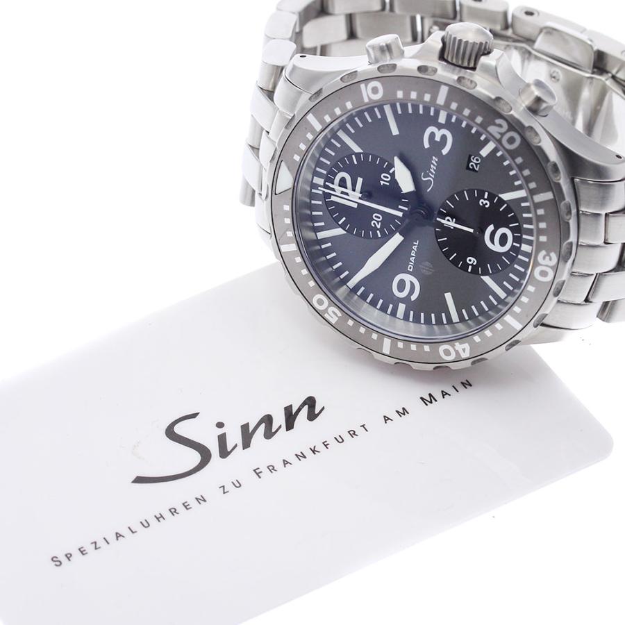 Sinn（ジン） Sinn 757.UTC.DIAPAL クロノグラフ 自動巻き メンズ 良品