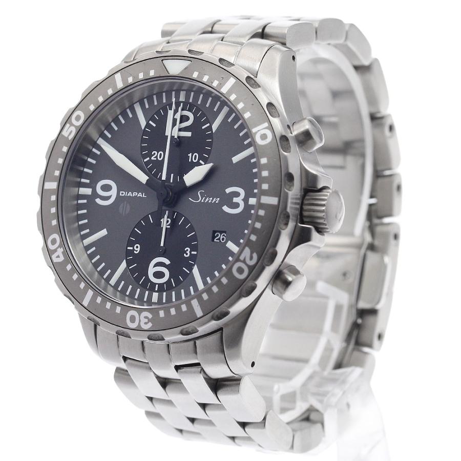 Sinn（ジン） Sinn 757.UTC.DIAPAL クロノグラフ 自動巻き メンズ 良品