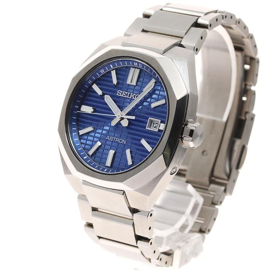 【美品】 腕時計 メンズ セイコー SEIKO アストロン ネクスター SBXY061 7B72-0AF0 電波ソーラー 青 デイト表示 チタニウム 10気圧防水 SEIKO（セイコー） SEIKO SBXY061/7B72-0AF0 アストロン ネクスター