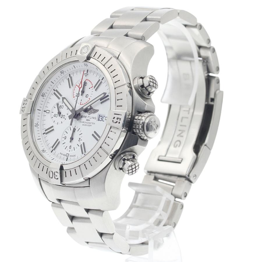 ブライトリング BREITLING A13375 スーパーアベンジャー クロノグラフ48 デイト クロノグラフ 自動巻き メンズ 良品 箱・保証書付き_968018 ブライトリング（BREITLING） BREITLING A13375 スーパーアベンジャー