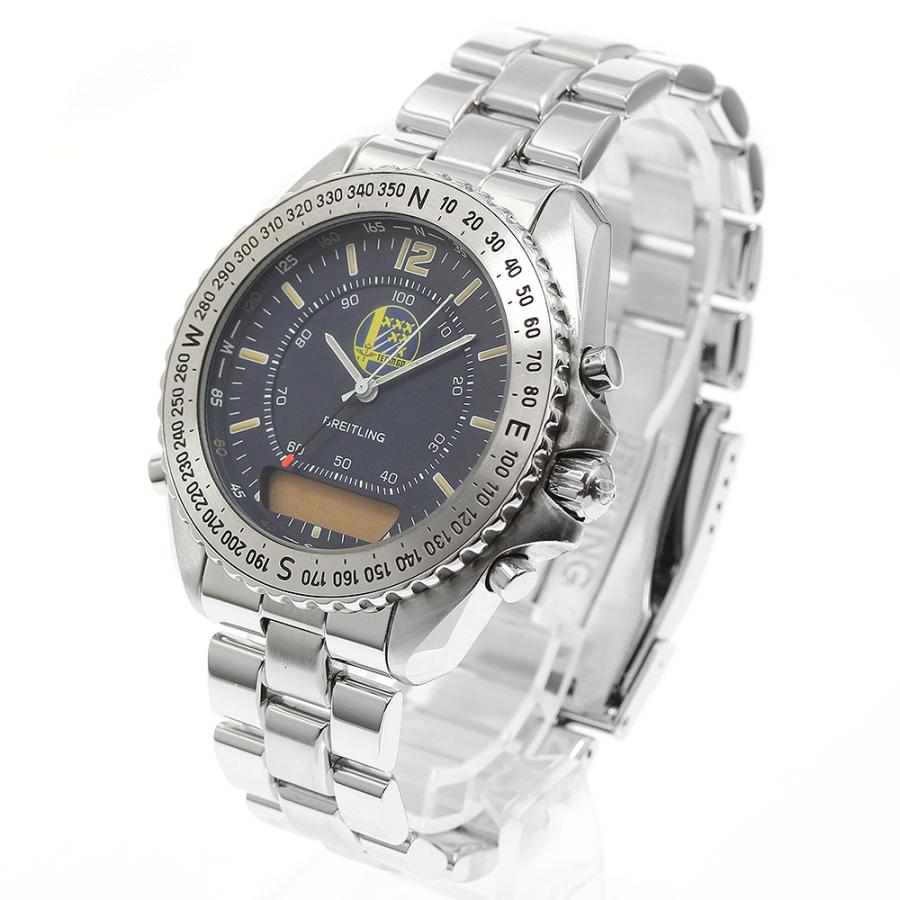 ジャンク ブライトリング BREITLING A51038 プルトン 多機能 クォーツ メンズ _937424の画像
