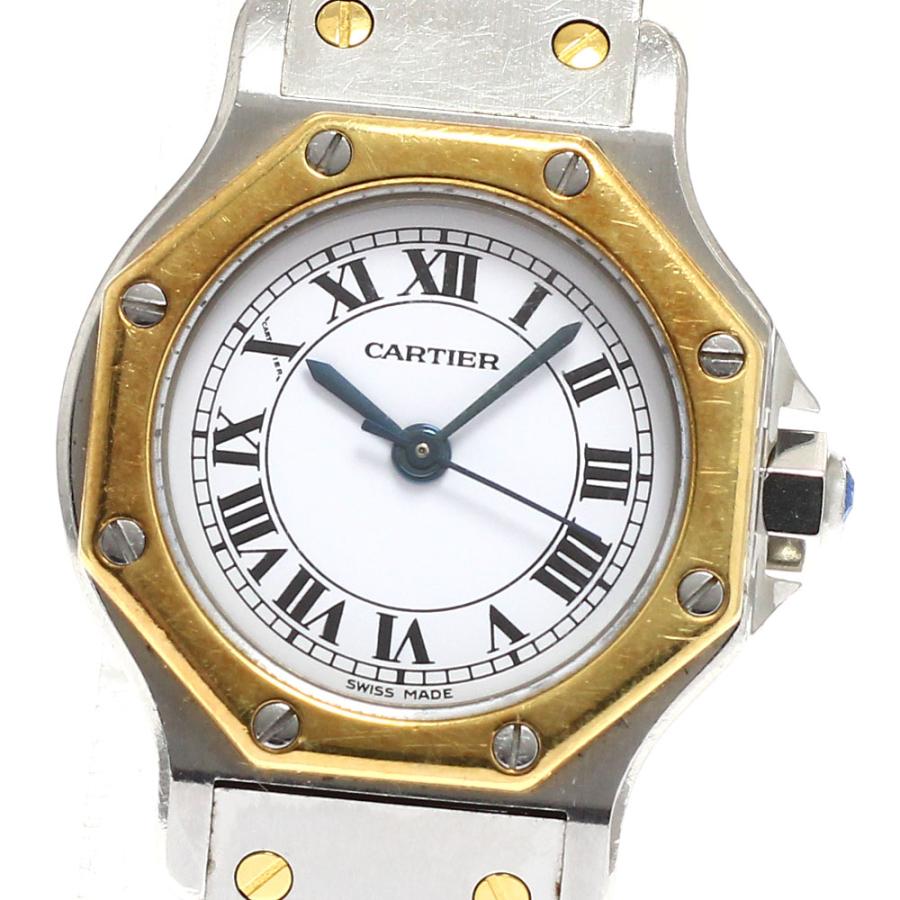 Cartier（カルティエ） ベルトジャンク サントスオクタゴンSM デイト
