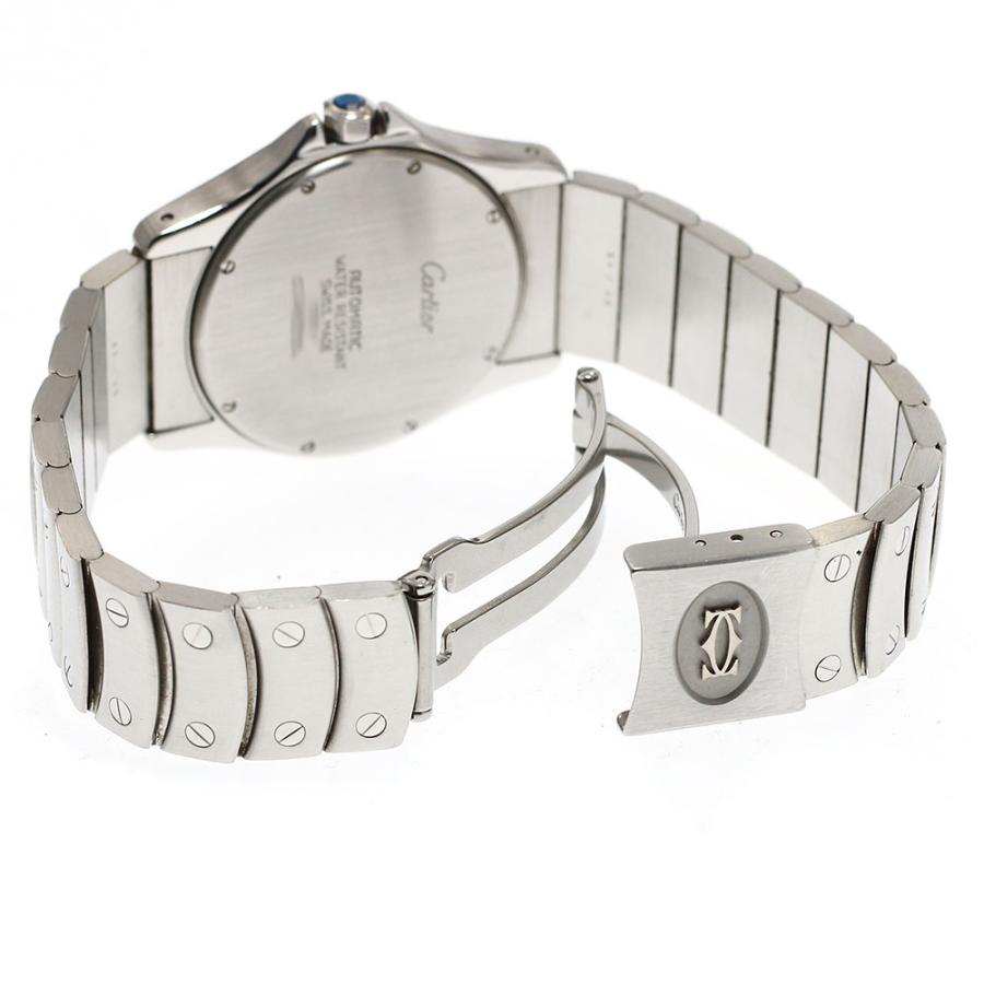 カルティエ CARTIER W20026K1 サントスクーガー LM デイト 自動巻き メンズ 保証書付き_938290 Cartier（カルティエ） CARTIER W20026K1 サントスクーガー LM デイト