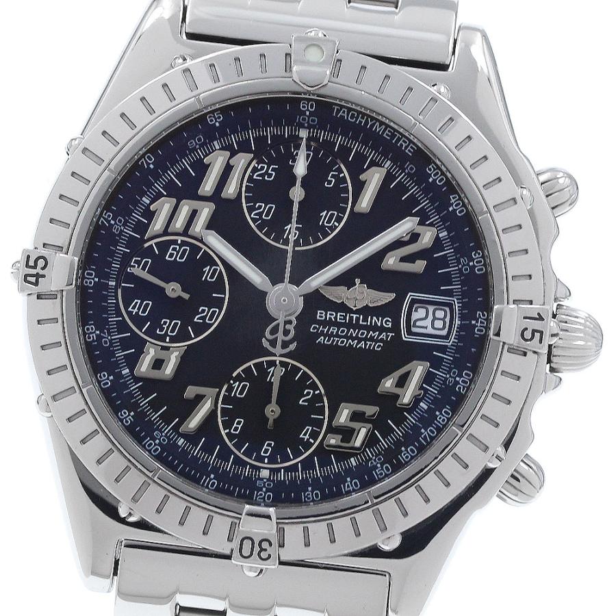 ブライトリング（BREITLING） BREITLING A13350 クロノマット ブラック 