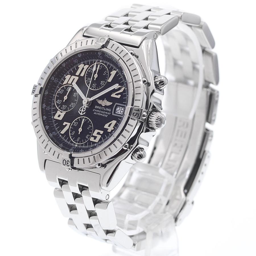 ブライトリング（BREITLING） BREITLING A13350 クロノマット ブラック