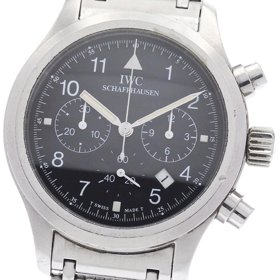 IWC IWC SCHAFFHAUSEN IW374102 フリーガー デイト クロノグラフ クォーツ メンズ _938349 IWC SCHAFFHAUSEN（IWCシャフハウゼン） IWC IWC SCHAFFHAUSEN
