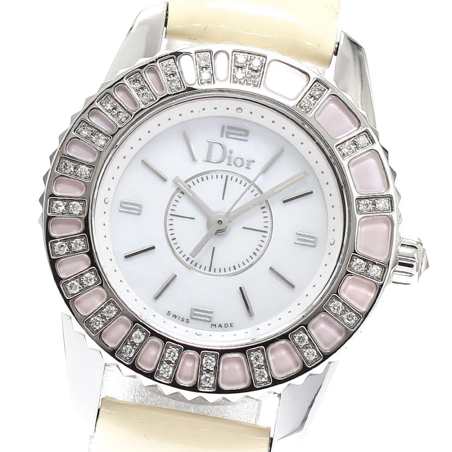 DIOR/ChristianDior(ディオール) 腕時計 クリスタル CD112111 レディース ダイヤモンドベゼル シルバー クリスチャンディオール Christian Dior CD112111 クリスタル ダイヤ