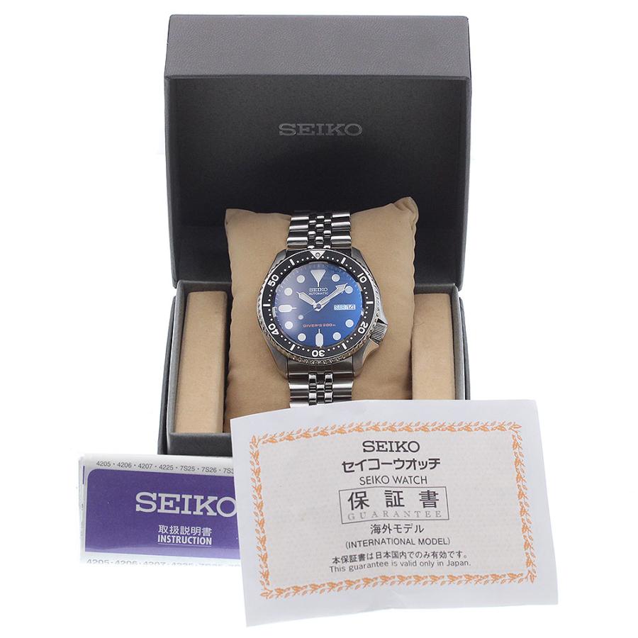 SEIKO（セイコー） SEIKO 7S26-0020 ダイバーズ ブラックボーイ 逆輸入
