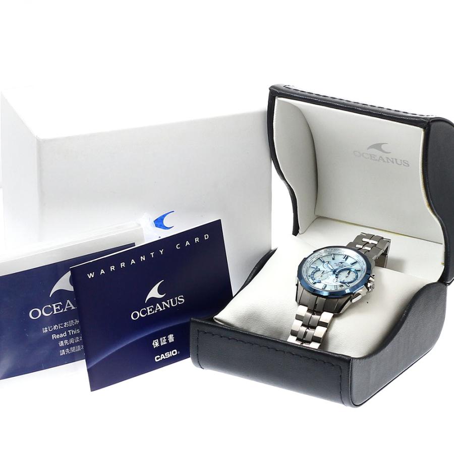 CASIO（カシオ） CASIO OCW-S2400P-2AJF オシアナス デイト ソーラー 