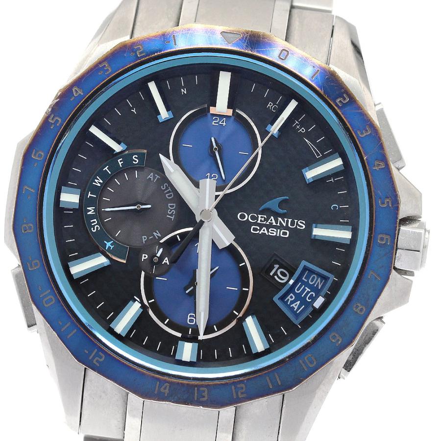 カシオ CASIO OCW-G2000RA-1AJF オシアナス Bluetooth デイデイト ソーラー電波 メンズ 箱・保証書付き_938963 CASIO（カシオ） CASIO OCW-G2000RA-1AJF オシアナス Bluetooth