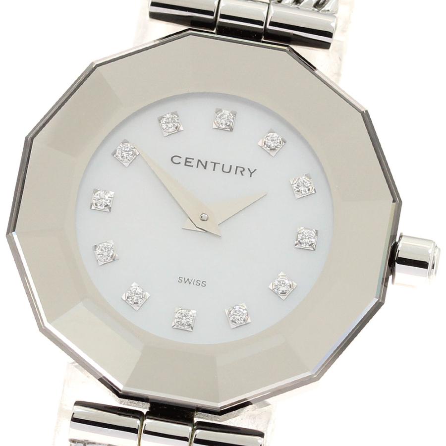CENTURY（センチュリー） タイムジェム 12Pダイヤ クォーツ レディース 