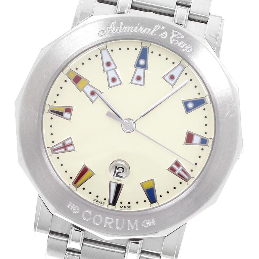訳あり コルム CORUM 99.430.20 V585 アドミラルズカップ デイト クォーツ メンズ _939412 CORUM（コルム） 訳あり CORUM 99.430.20 V585 アドミラルズカップ