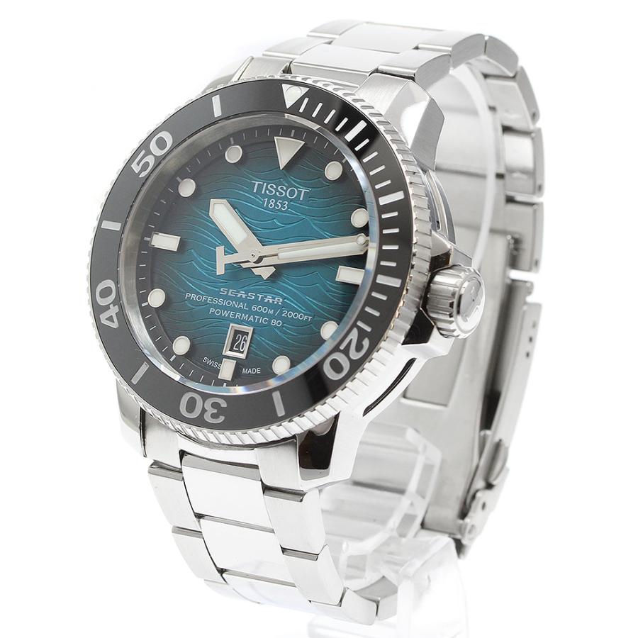 ティソ TISSOT T120607A シースター 2000 プロフェッショナル デイト 自動巻き メンズ 良品 _939418の画像