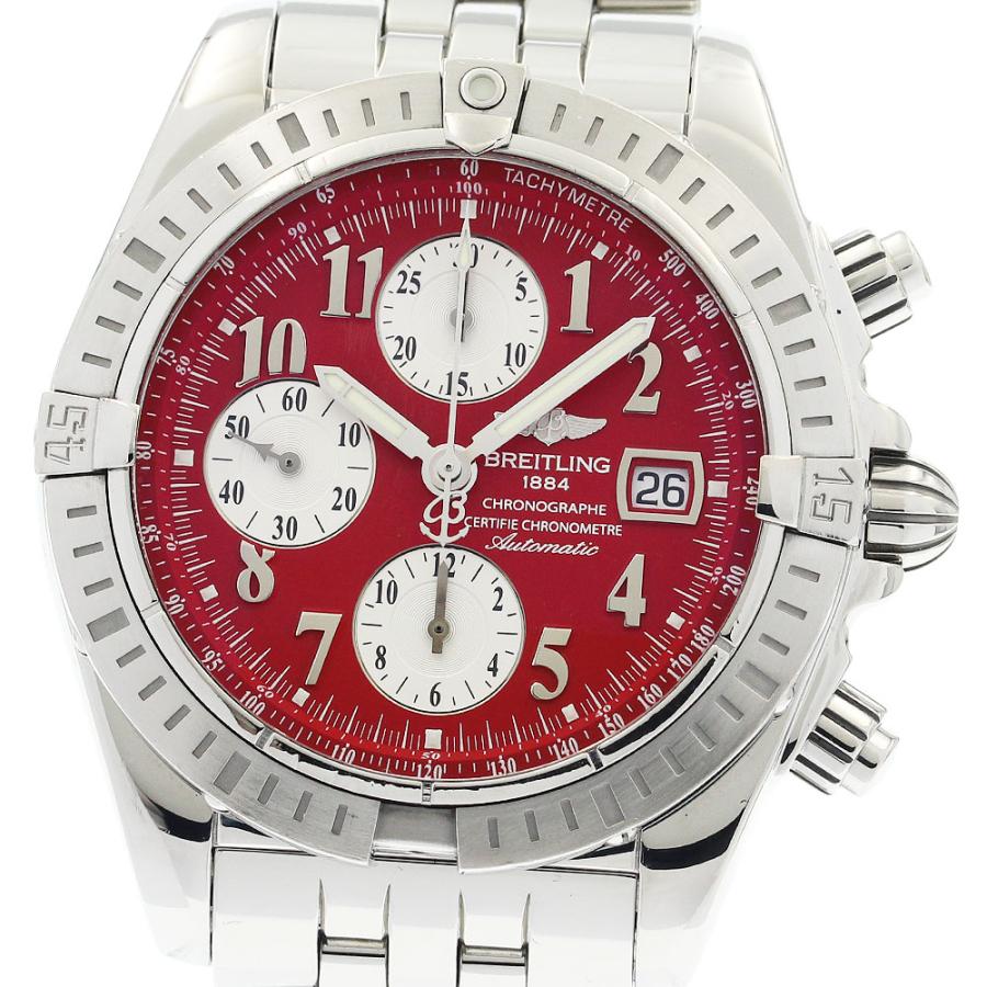訳あり ブライトリング BREITLING A13356 クロノマット エボリューション デイト クロノグラフ 自動巻き メンズ _939490 ブライトリング（BREITLING） 訳あり BREITLING A13356 クロノマット