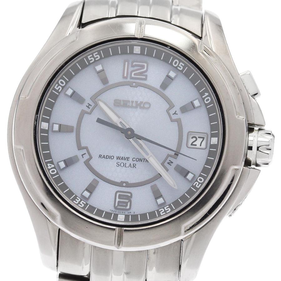 【稼働品】SEIKO セイコー　スピリット7B22 電波ソーラー　チタン腕時計 SEIKO（セイコー） SEIKO SBTM035/7B22-0BB0 スピリット デイト