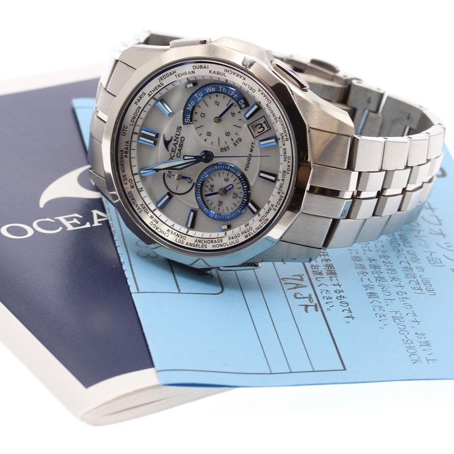 CASIO（カシオ） CASIO OCW-S1400PW-7AJF オシアナス マンタ シェル