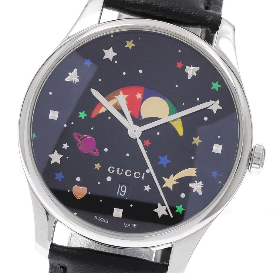 GUCCI（グッチ） 訳あり GUCCI 126.4/YA1264045 Gタイムレス ムーン 