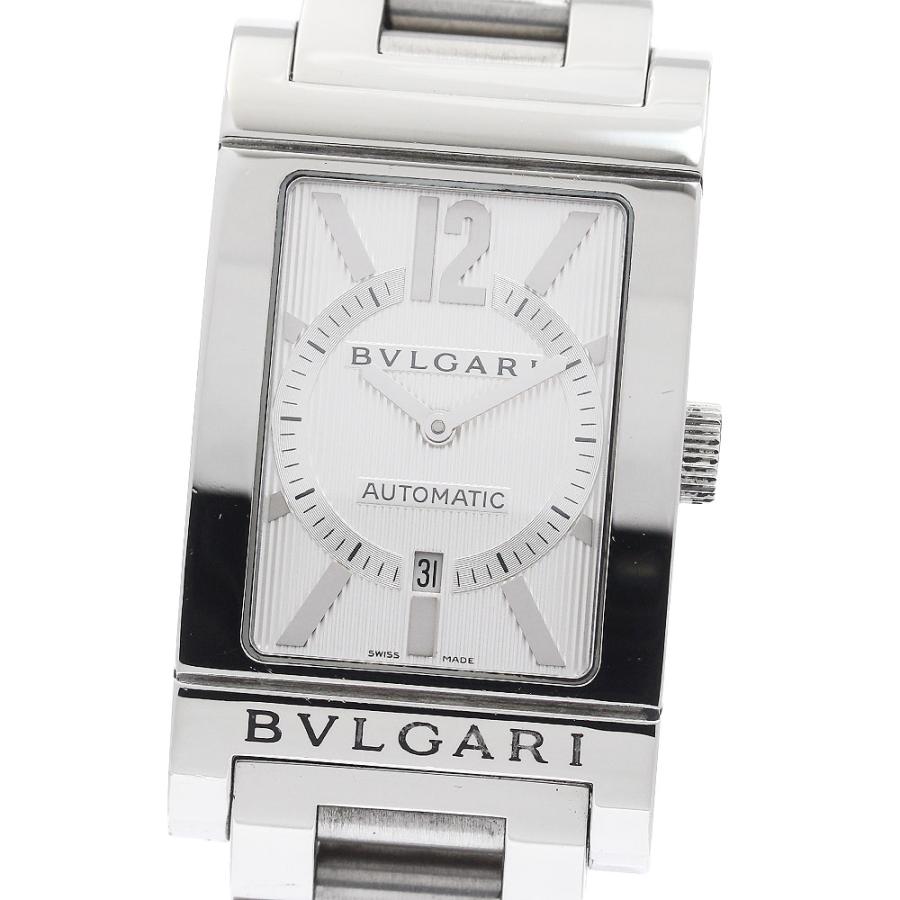 【美品/稼働】BVLGARI レッタンゴロ RT45S 自動巻き 腕時計 デイト BVLGARI（ブルガリ） BVLGARI RT45S レッタンゴロ デイト 自動巻き