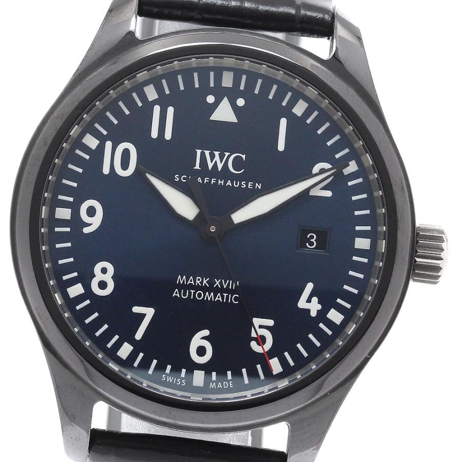 IWC IWC SCHAFFHAUSEN IW324703 パイロットウォッチ マーク XVIII ローレウス 世界限定1500本 自動巻き メンズ 美品 保証書付き_940310 IWC SCHAFFHAUSEN（IWCシャフハウゼン） IWC IWC SCHAFFHAUSEN