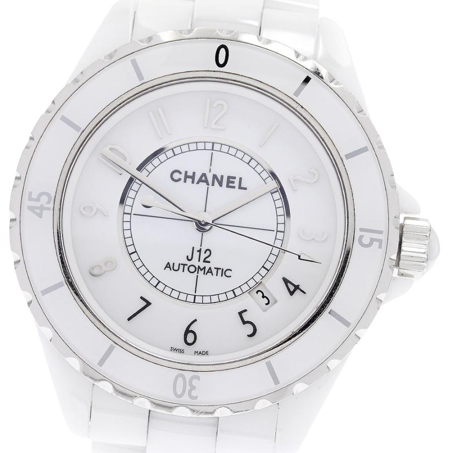 シャネル CHANEL H2981 J12 白セラミック 自動巻き メンズ _940317 CHANEL（シャネル） CHANEL H2981 J12 白セラミック 自動巻き メンズ