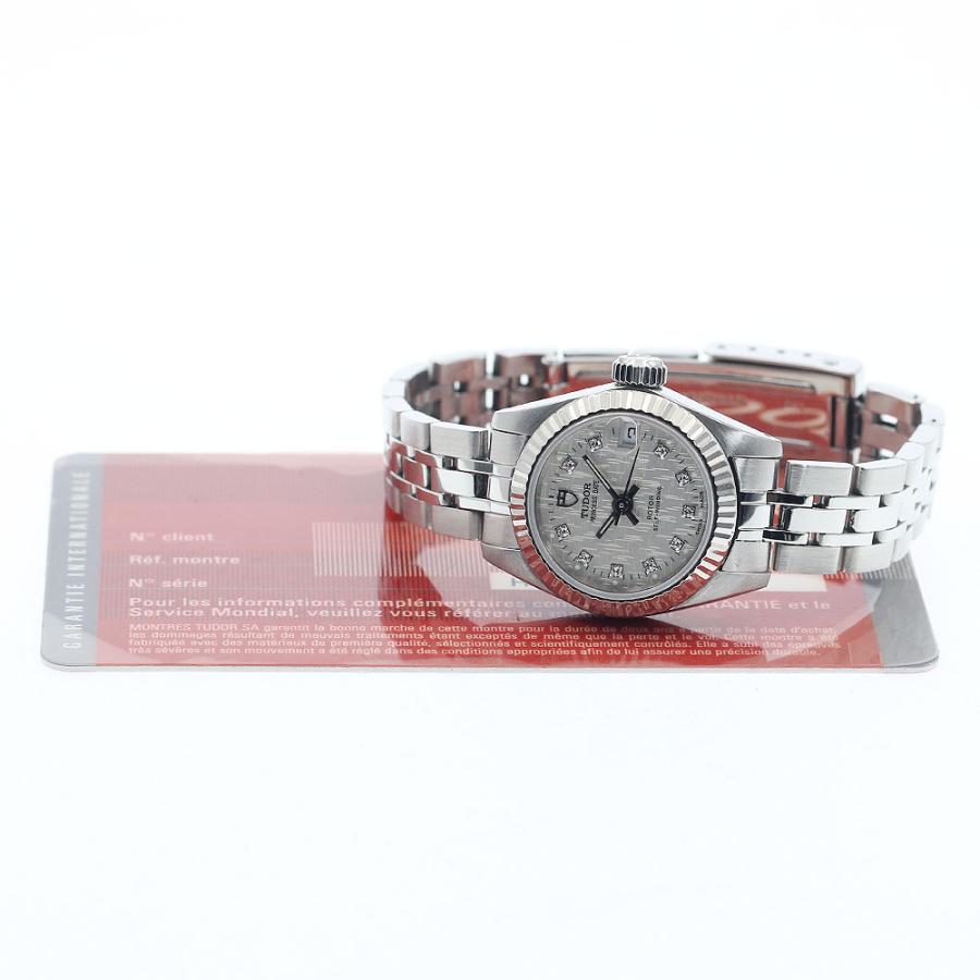 TUDOR（チューダー） チュードル TUDOR 92514 プリンセスデイト 10Pダイヤ 自動巻き レディース 保証書付き_940374 ...
