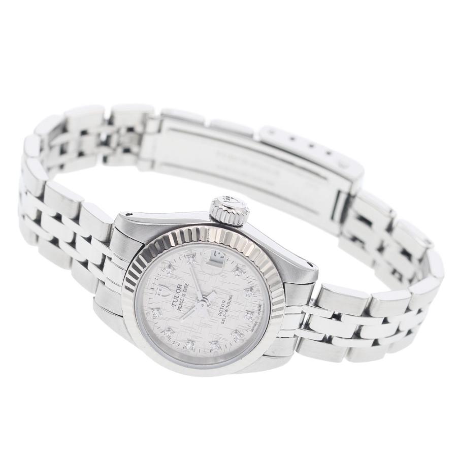 TUDOR（チューダー） チュードル TUDOR 92514 プリンセスデイト 10Pダイヤ 自動巻き レディース 保証書付き_940374 ...