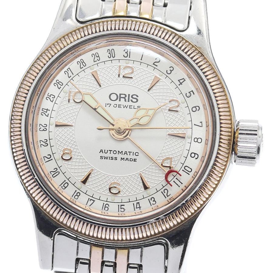 ORIS 574 7464 ポインターデイト 腕時計 レディース 【公式通販】