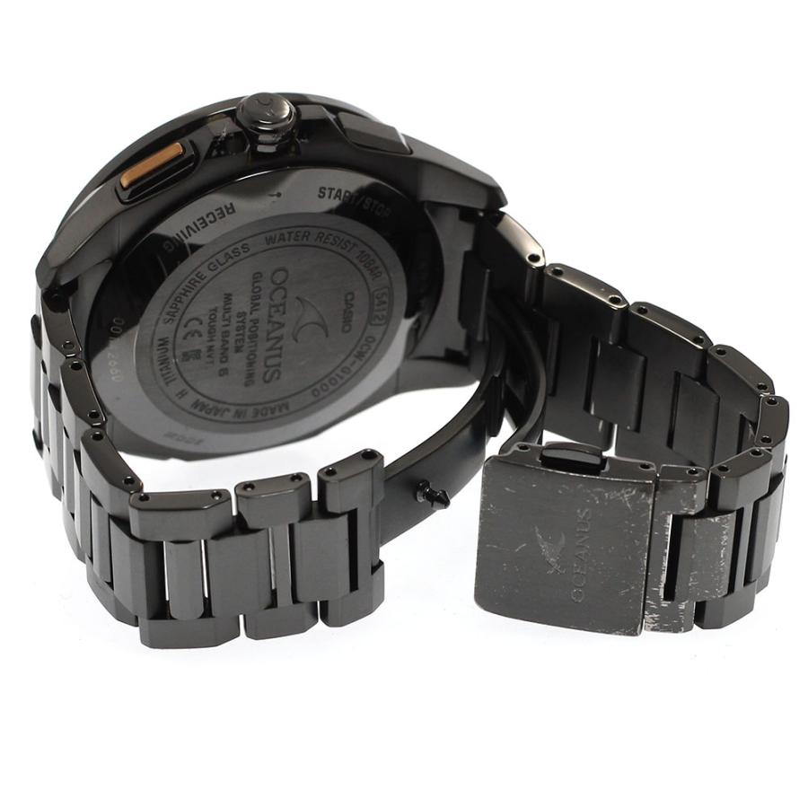 訳あり カシオ CASIO OCW-G1000B-1A2JF オシアナス GPS ソーラー電波 メンズ 保証書付き_941174の画像