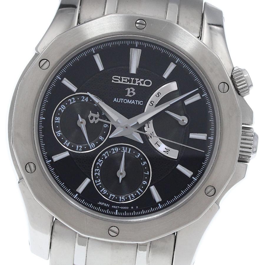 セイコー ブライツSAGN009 メカニカルレトログラード　チタン自動巻き腕時計 SEIKO（セイコー） SEIKO 4S27-00C0/SAGN009 ブライツ メカニカル