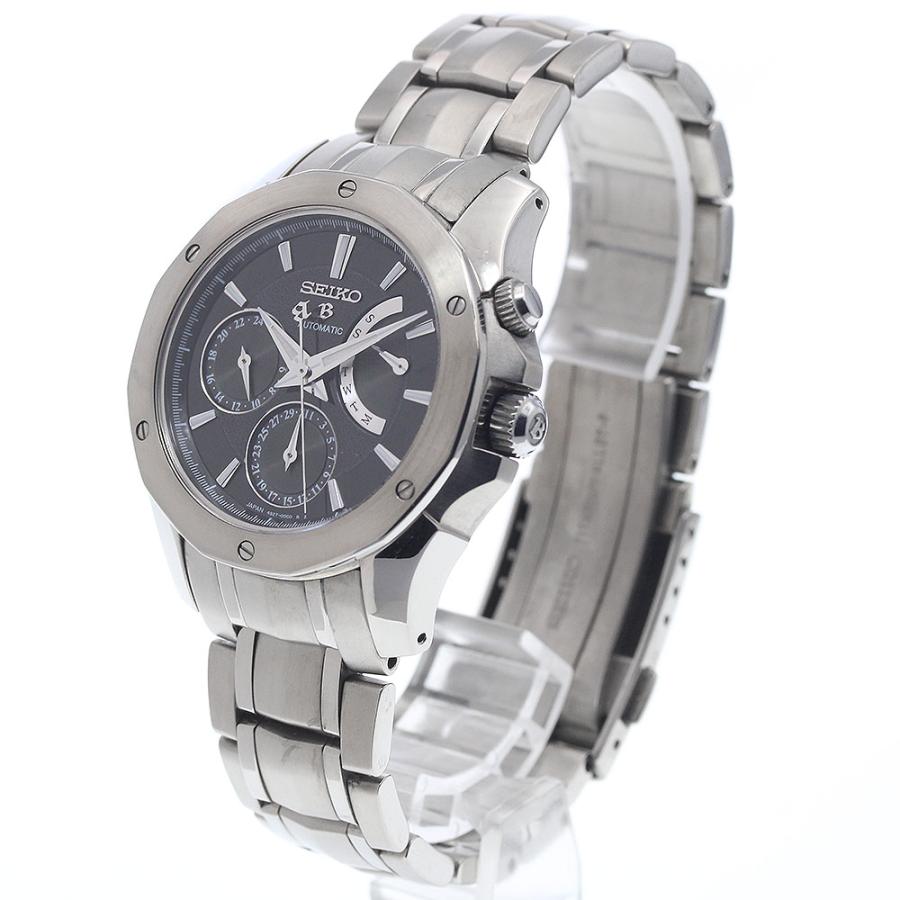 セイコー ブライツSAGN009 メカニカルレトログラード　チタン自動巻き腕時計 SEIKO（セイコー） SEIKO 4S27-00C0/SAGN009 ブライツ メカニカル