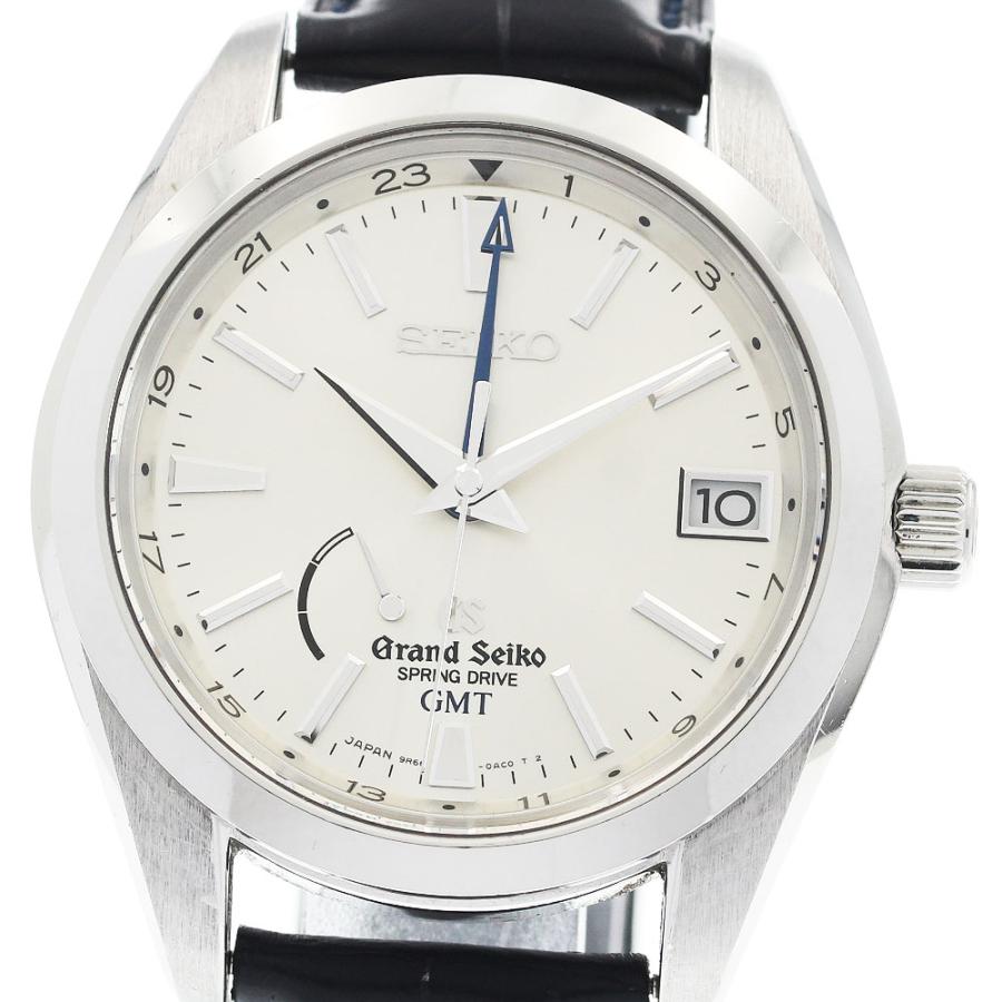セイコー SEIKO SBGE005/9R66-0AC0 グランドセイコー GMT マスターショップ限定 スプリングドライブ メンズ 箱・保証書付き_941842 SEIKO（セイコー） SEIKO SBGE005/9R66-0AC0 グランドセイコー GMT